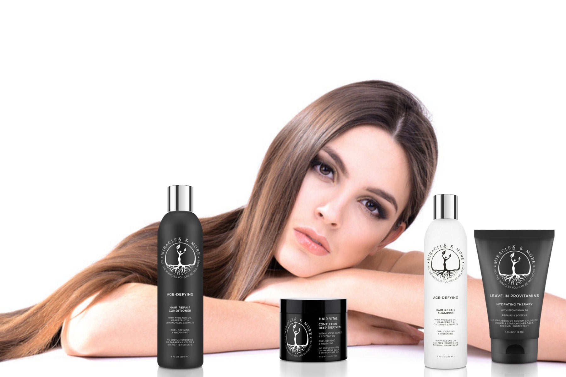 Miracles & More Age-Defying Hair Repair Collection | Miracles & More