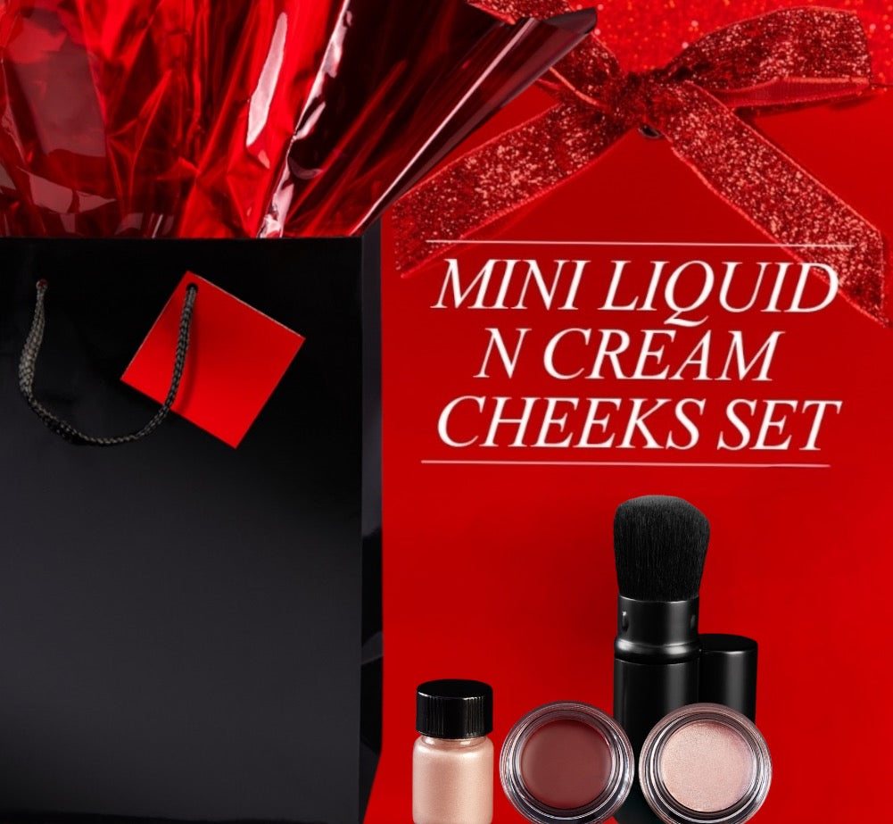 Holiday Mini Liquid and Cream Cheeks Set